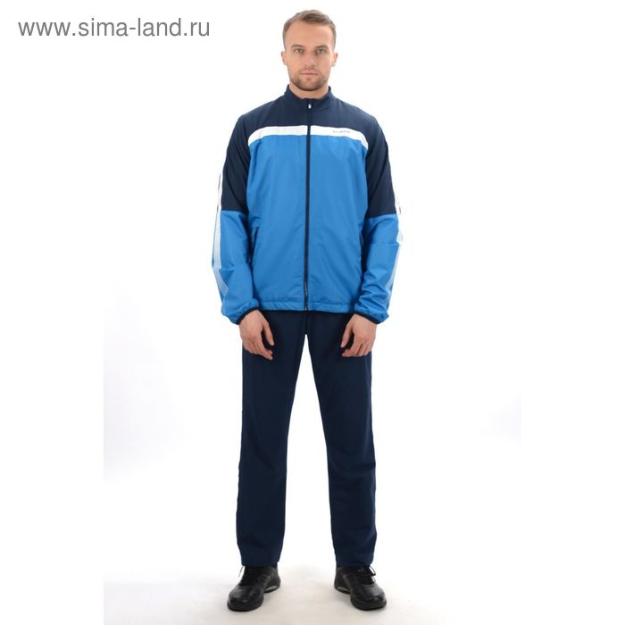 Костюм спортивный мужской, модель 21, цвет ярко-синий, 50/182 - Фото 1