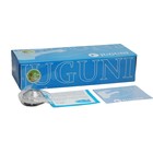 Смеситель ванно-душевой двуручный Juguni JGN0141 с метал. шлангом, хром.лейкой и маховики, кран-букса резина, L-излив 350 мм - Фото 3