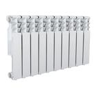 Радиатор Tropic 350×80 мм алюминиевый, 10 секций - Фото 9