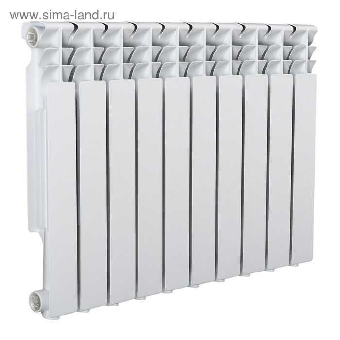 Радиатор Tropic 500×80 мм алюминиевый, 10 секций