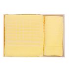 Набор полотенец "Этель" Гармония, размер 30х70 см, 135х70 см, цвет светло-жёлтый - Фото 2