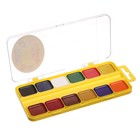 Акварель медовая «Каляка-Маляка», 12 цветов, без кисти, пластик - Фото 2