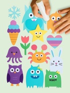 Бумага цветная двусторонняя А4, 16 листов, 8 цветов «Каляка-Маляка» - Фото 4