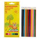 Карандаши цветные 12 цветов «Каляка-Маляка», трёхгранные - Фото 3