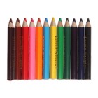 Карандаши цветные 12 цветов «Каляка-Маляка», трёхгранные, толстые - Фото 2