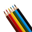 Карандаши 6 цветов "Каляка-Маляка", трёхгранные - Фото 3