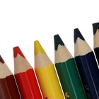 Карандаши цветные 6 цветов, «Каляка-Маляка», трёхгранные, утолщенные - Фото 3