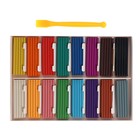 Пластилин 16 цветов 240 г «Каляка-Маляка», со стеком - Фото 3