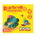 Пластилин «Каляка-Маляка», 8 цветов, 120 г, со стеком - Фото 2