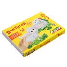 Пластилин «Каляка-Маляка», 8 цветов, 120 г, со стеком - Фото 2