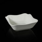 Салатник четерехугольный 1,1 л, цвет белый - Фото 1