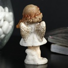 Фигурка полистоун «Ангелочек-девочка с пухлыми щёчками, с мишкой» 9×3.5×3.5 см - фото 52415656