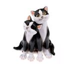 Сувенир полистоун "Коты Феликс и Бонифаций" 11х9,5х7 см - Фото 1
