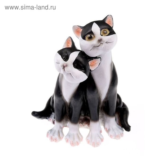 Сувенир полистоун "Коты Феликс и Бонифаций" 11х9,5х7 см - Фото 1