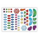 Мозаика стразами на открытке «Новый год! Снеговик» - фото 38234732