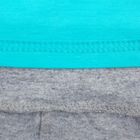 Комплект женский (футболка, шорты) Дженни 2070, цвет голубой, р-р 48 - Фото 8