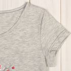 Комплект женский (футболка, шорты) 8727 цвет белый, р-р 50 - Фото 4