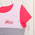 Комплект женский (футболка, шорты) Дженни 2070, цвет розовый, р-р 52 - Фото 4