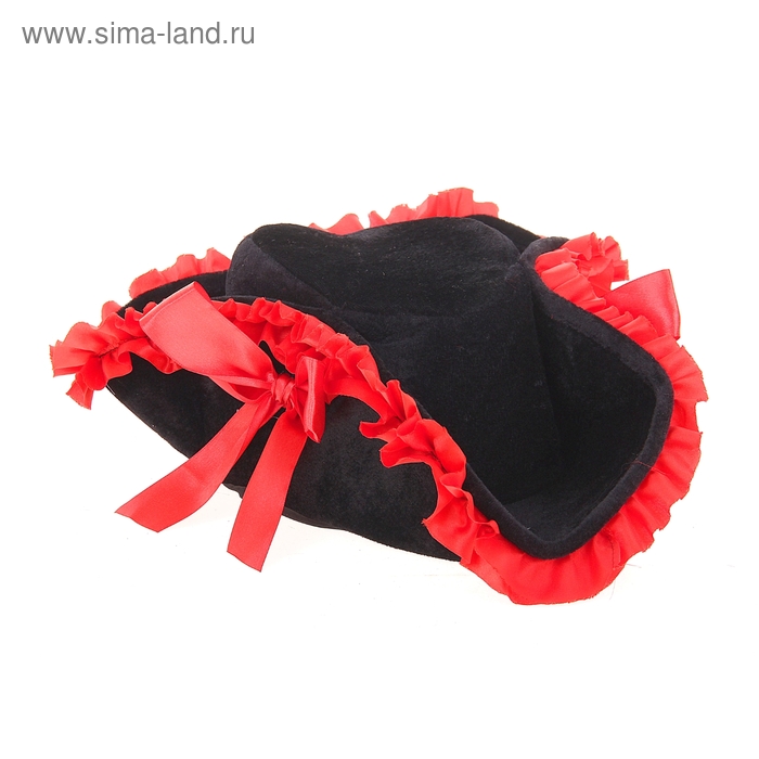 Шляпа "Женщина пиратка" набор с наглазником - Фото 1