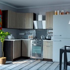 Кухонный гарнитур «Светлана прайм», 1200×1400 мм, цвет ясень шимо светлый/венге - Фото 1