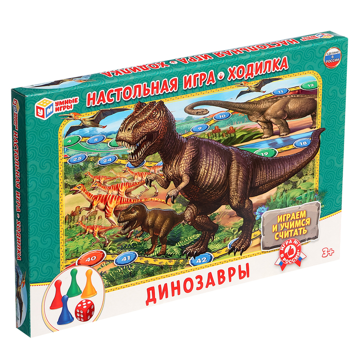 Настольная игра «Динозавры» - Фото 1