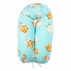 Подушка для беременных 30х190 бязь, на молнии, пенополистерол, сумка, сладкий сон МИКС - Фото 1