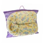 Подушка для беременных, 34х170 см, бязь, на молнии, файбер, сумка, Карапуз - Фото 3