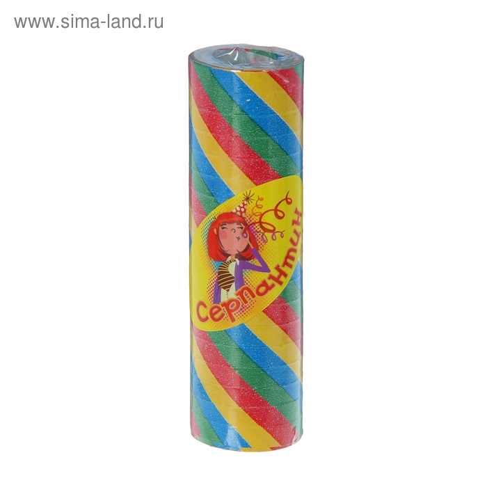 Серпантин «Радуга», диагональ, набор 18 катушек - Фото 1