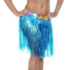 Гавайская юбка, цвет синий - фото 8350593