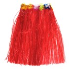 Гавайская юбка, цвет красный - фото 15929378