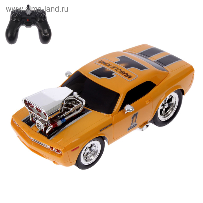 Машина радиоуправляемая «Дрифтер», работает от батареек, световые и звуковые эффекты - Фото 1
