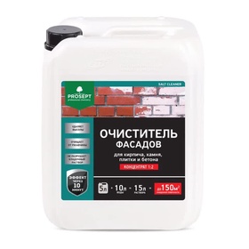 Очиститель фасадов  Prosept Salt Cleaner Концентрат 1:2, 5л 2427712