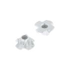 Гайка СТРОЙБАТ, мебельная, забивная, DIN1624, оцинкованная, М5, 10 шт - фото 20717297