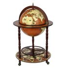 Глобус бар декоративный "Старинная карта" 85х44х44 см - Фото 1