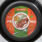 Сотейник Promo, 2.8 л, d=24 см, стеклянная крышка, антипригарное покрытие, алюминий, чёрный - Фото 7