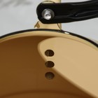 Чайник эмалированный, 3,5 л, цвет бежевый - Фото 4