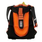 Рюкзак каркасный Hatber 38*28*16 Ergonomic для мальчика «Спорт Экстрим», серый/оранжевый NRk_15013 - Фото 4