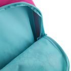 Рюкзак школьный эргономичная спинка для девочки Hatber 41*29*14 SOFT «Шарм», сиреневый/голубой NRk_16059 - Фото 6