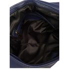 Сумка женская, 1 отдел на молнии, наружный карман, цвет синий - Фото 3