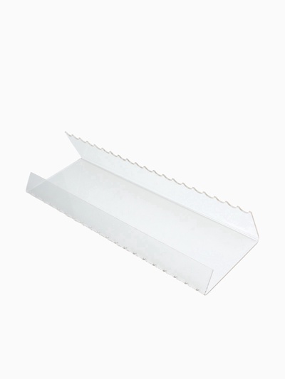 Подставка горизонтальная для ручек и карандашей 20 шт., 31.5×11×6 см, оргстекло 2 мм В ЗАЩИТНОЙ ПЛЁНКЕ