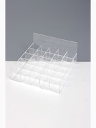 Подставка под помаду на 25 шт., 15×15,5×8 см, оргстекло 2 мм, В ЗАЩИТНОЙ ПЛЁНКЕ - Фото 2