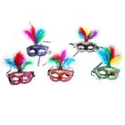 Карнавальная маска разное перо, цвета МИКС - Фото 2