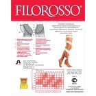 Колготки компрессионные Filorosso для беременных, прозрачные, LUX 40 den,1 класс, цвет чёрный, размер 2 - Фото 2