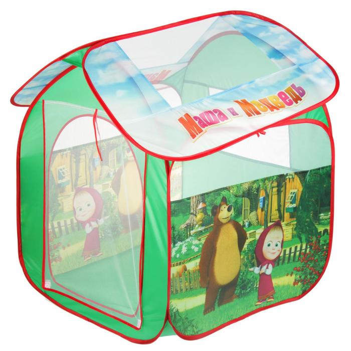 Игровая палатка «Маша и Медведь», в сумке - Фото 1