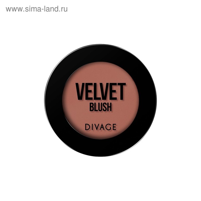 Компактные румяна Divage Velvet, тон № 8706 - Фото 1