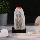 Соляная лампа "Гора Вулкан", цельный кристалл, 22 см, 4 кг - Фото 4