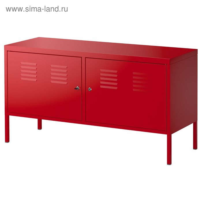 Шкаф, цвет красный ИКЕА ПС - Фото 1
