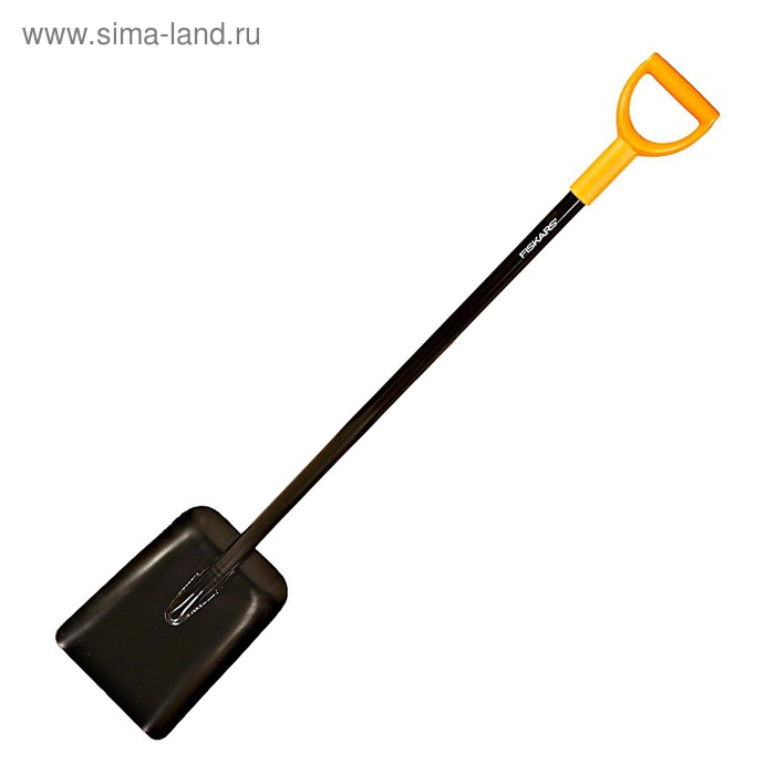 Лопата совковая, стальной черенок, с ручкой, Plantic - Фото 1