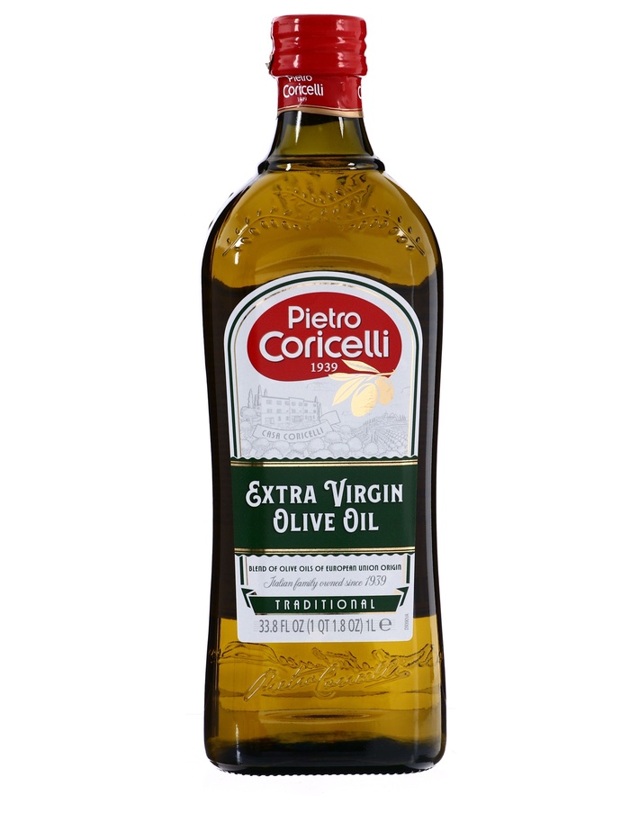 Оливковое масло Pietro Coricelli Extra Virgin 1000 мл - Фото 1