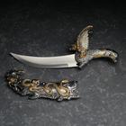 Сувенирный нож, рукоять в форме орла на охоте, на ножнах змея, 34 см   УЦЕНКА - Фото 5